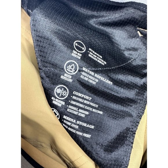 New Mens Orvis Tech Water Repellant Pant size 32 X29 Antique Bronze Tan Color - Picture 5 of 10
